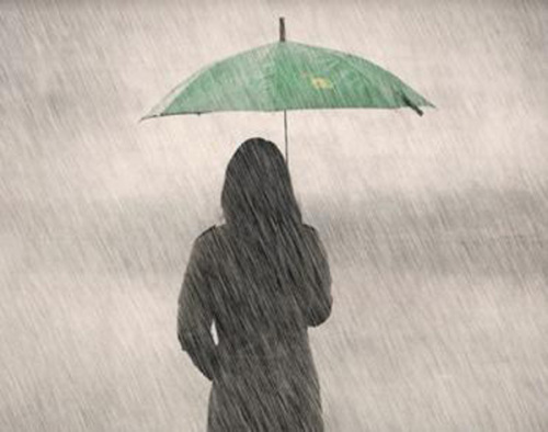 　唯美下雨天图片大全：下雨天我们的故事