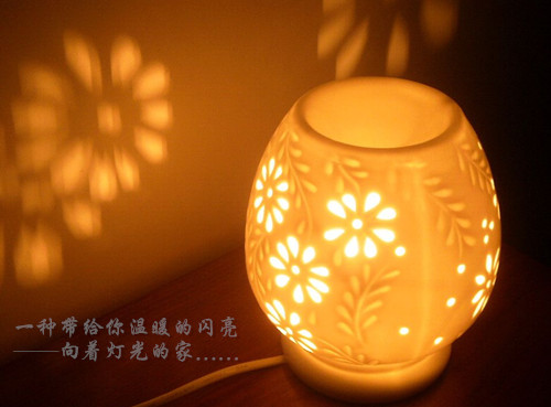 唯美香薰灯图片 生命中的三盏灯