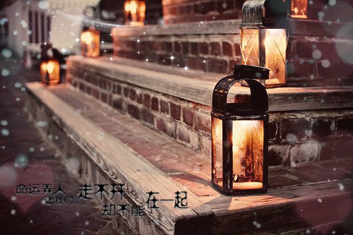 唯美香薰灯图片 生命中的三盏灯